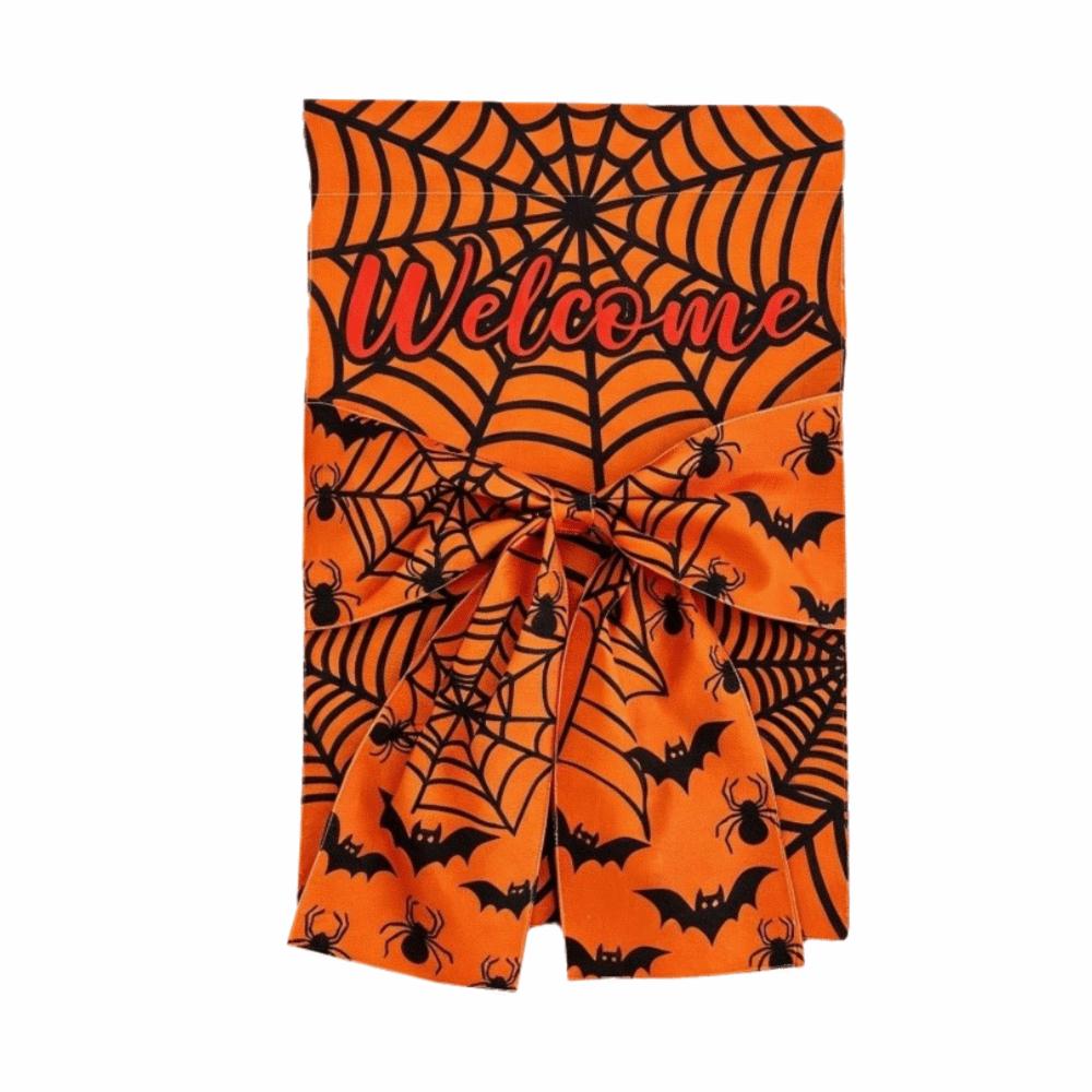 Washable Halloween Decoration Cloth Fall Garden Flag Multiple Styles Sign Outdoor Decoration  Deck