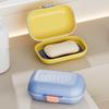 Крышка Мыльница для Путешествий, Контейнер для Хранения, Контейнер для Мыла для Ванной