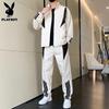 Мужской спортивный костюм для активного отдыха в стиле колор-блок