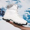Men Boots Winter Outdoor Shoes Women High-top Hiking Ankle Boots Snow Plush Male Shoes