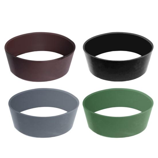 25-дюймовая ванна для куриной пыли, силиконовая, регулируемая, бездонная, ванна для куриной пыли, контейнер для чистки петухов и кур, аксессуар для курятника