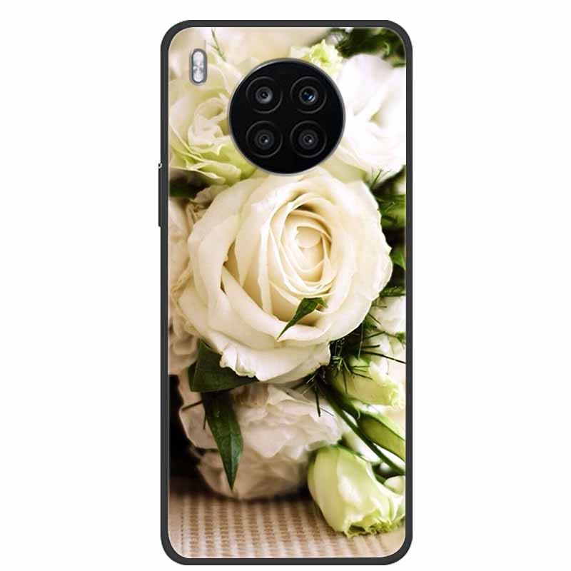 For Honor 50 Lite Case Shockproof Soft silicone TPU Back Cover For Huawei Honor 50 Lite Phone Cases Honor50 Lite Cute Cartoon