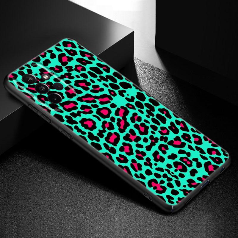 Модный чехол с леопардовым принтом тигра и пантеры для Samsung A21 A30 A50 A52 S A13 A22 A32 A33 A53 A73 5G A11 A12 A31 A51 A70 A71 A72
