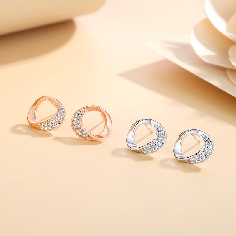 Танциз стерлингового серебра 925 пробы циркон серьги серьги-капли для женщин подарки на свадьбу