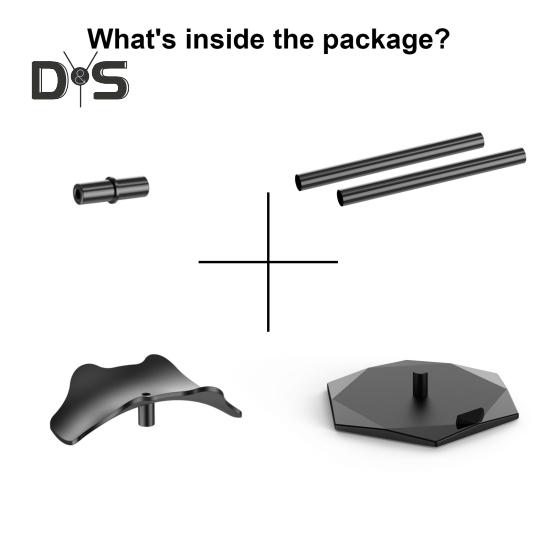 Подставка для игровой гарнитуры, настольный органайзер с противоскользящим основанием, изогнутая конструкция, высокая устойчивость, универсальный кронштейн для дисплея наушников