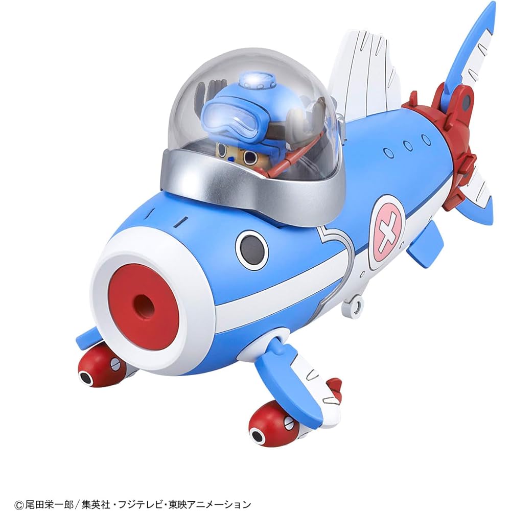 Bandai Spirits One Piece Чоппер Робо 3 и 5 Пластиковая модель-конструктор с цветовой кодировкой Подводная лодка и Кран