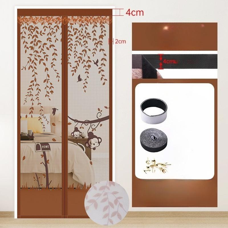 Эта магнитная москитная сетка защитит от насекомых и позволит наслаждаться свежим воздухом — простая установка, никаких дополнительных аксессуаров не требуется!