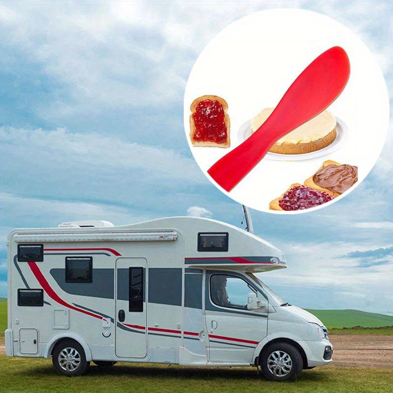 Multi-Purpose Spreader Knife, Non-stick Spreader Knife, Plastic Spreader, Cake Cream Scraper, Perfect For Soft Cheese