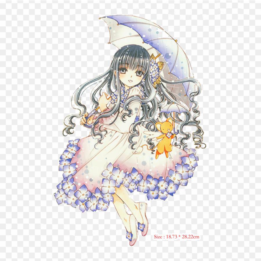 Cerberus Sakura Kinomoto термопереносные наклейки для одежды, футболка «сделай сам», нашивки для одежды, крутая термопереносная виниловая наклейка, значок, моющийся декор