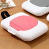 Wet Wipes Box with Hanging Portable Holder Dustproof Travel Wipe Hoop Baby Wet Tissue