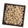 Natural Milk Yellow Bodhi Root Beads for DIY Jewelry and Buddhist Accessories