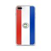Coque iPhone - Drapeau Paraguay - iPhone 7 Plus - Souple - Multicolore - Silicone Transparent