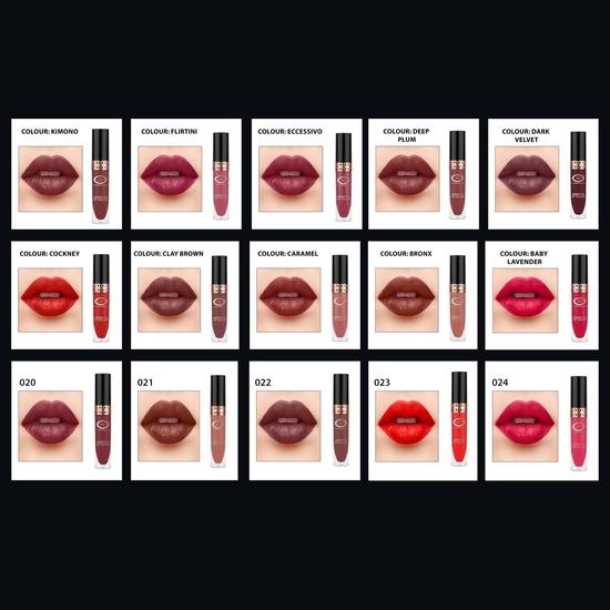 Fashion Colour Kissproof Lip Glaze Lipstick | Upto 12 Hours Stay | Velvet Texture | Non Transfer Lipstick Waterproof | Highly Pigmented | 7g