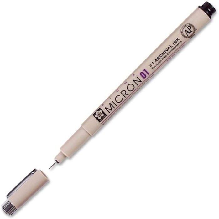 Stylo - SAKURA - 54366 - Pigma Micron Noir 02 - Manga Set - 4 pièces