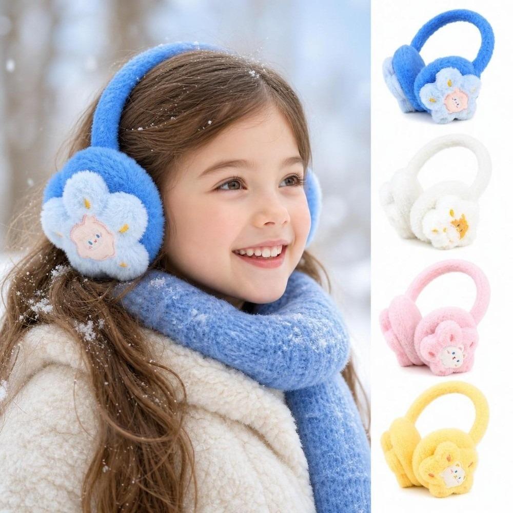Soft Faux Fur Faux Rabbit Fur Ear Warmers Skin-Friendly Plush Ear Muffs For Girls Boys Student
