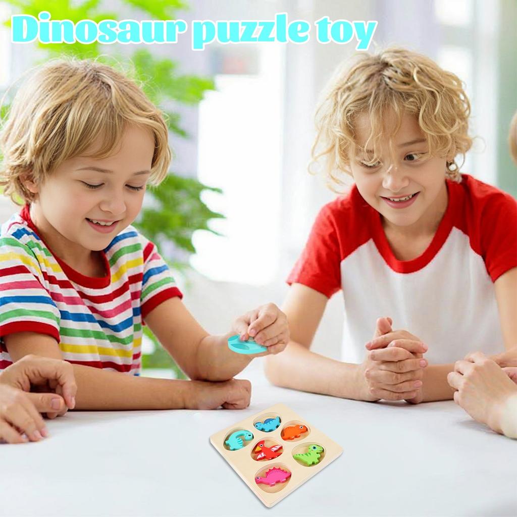 Деревянные пазлы для детей 1-3 лет, пасхальные подарки, яйца динозавров, 3D-пазлы