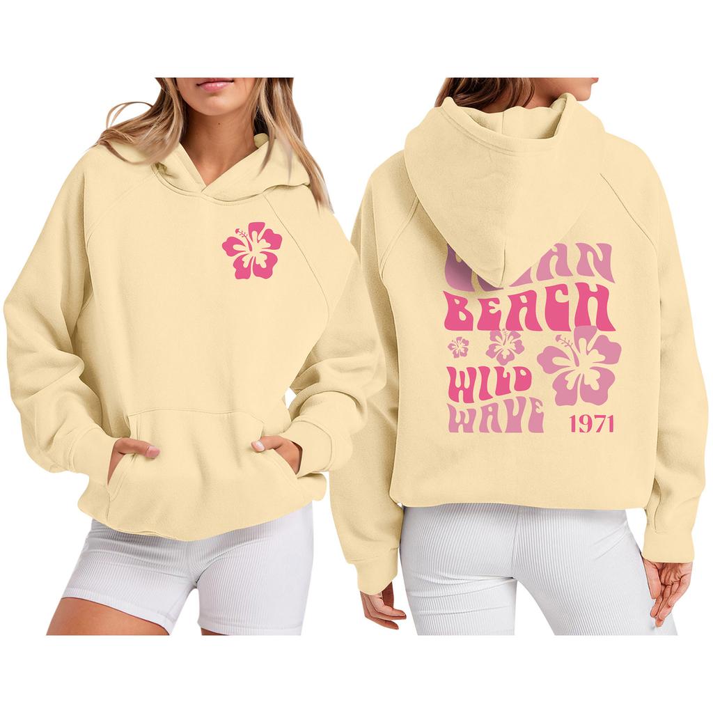 Женская толстовка с цветными блоками, повседневная удобная свободная легкая женская толстовка с длинным рукавом и круглым вырезом