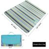 Waterproof Outdoor Picnic Mat Camping Beach Mat Plaid Portable Hiking Travel Sleeping Blanket Folding Grassland Pad Carpet