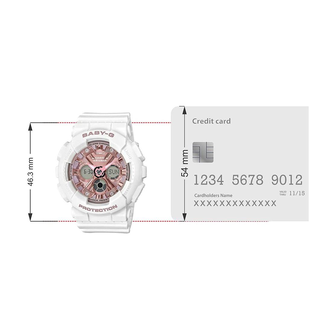 Casio Часы женские Overseas модель Baby-G BA-130-7A1 [Товар]