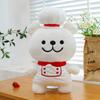 Maltese Toy Plush Chef Line White Restaurant Decor Child Birthday Doll Gift