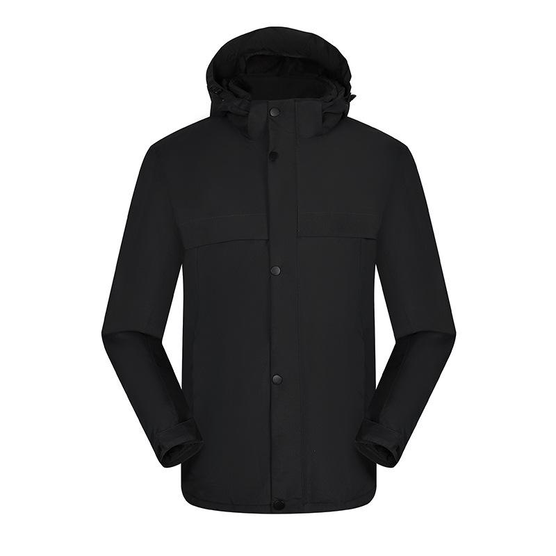 Зимняя вельветовая хлопковая одежда Ветрозащитная теплая куртка Для улицы Водонепроницаемая одежда для альпинизма Общественная куртка Мужская куртка