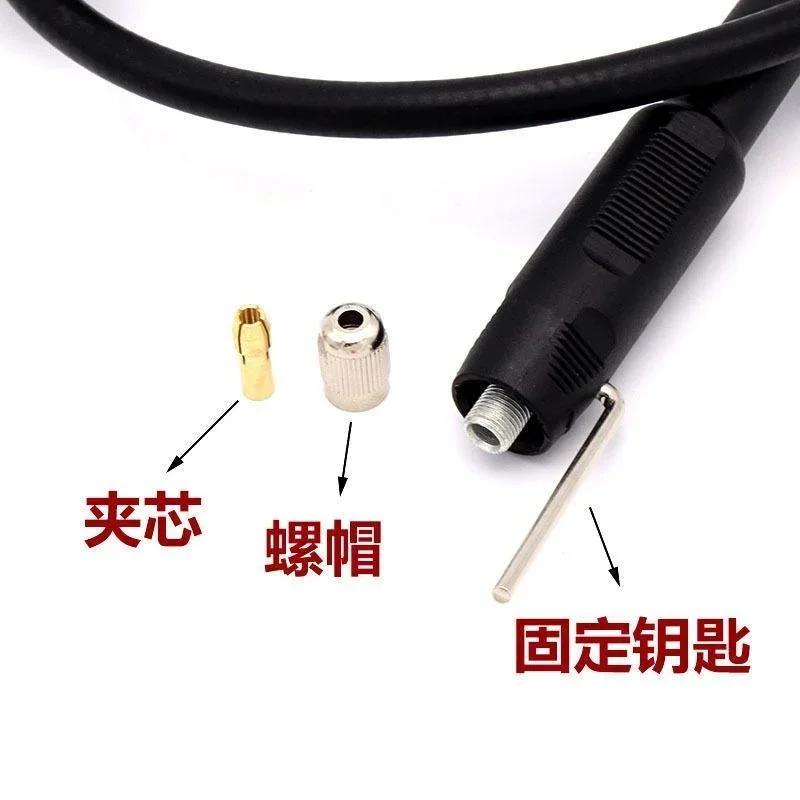 1 шт. 108 см Гибкий удлинительный вал Вращающийся шлифовальный инструмент Кабель Электрическая шлифовка Гибкий вал Гравировальные принадлежности