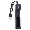 Universal 1 Slot Battery Charger USB 3.7V Smart Charging for Rechargeable Li-ion Batteries 18650 26650 14500 16340