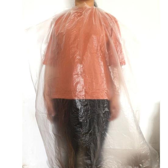 50 шт., бытовые одноразовые парикмахерские накидки с защитой от пятен, принадлежности для парикмахерских, фартук