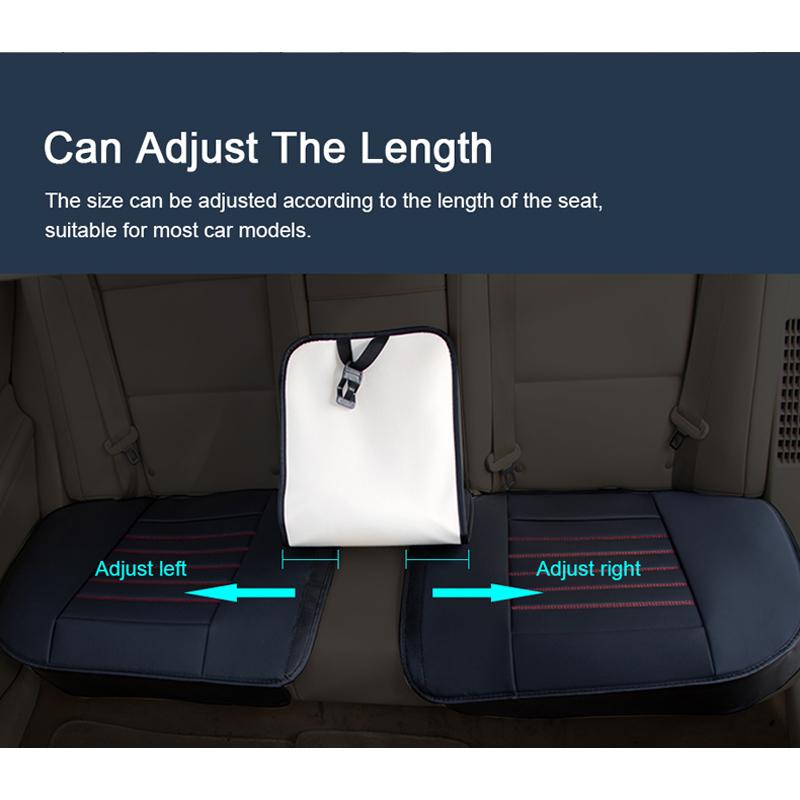 SEAMETAL Универсальный чехол на автомобильное сиденье Роскошная кожаная подушка Защитный коврик с полной защитой