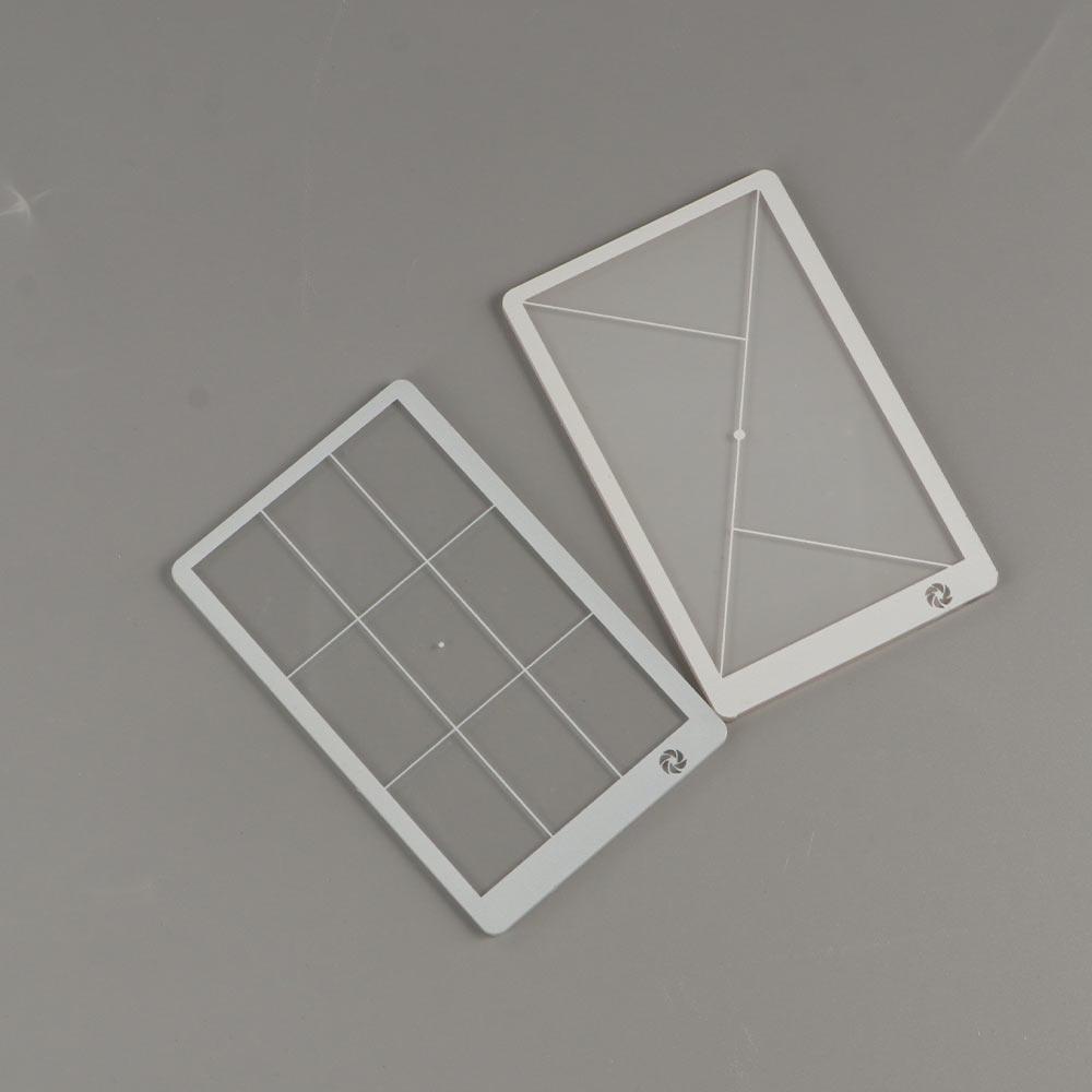 Треугольник Золотое сечение Линейка Прозрачный Фибоначчи Просмотрщик Дети Взрослые Видоискатель Линейка Фотография