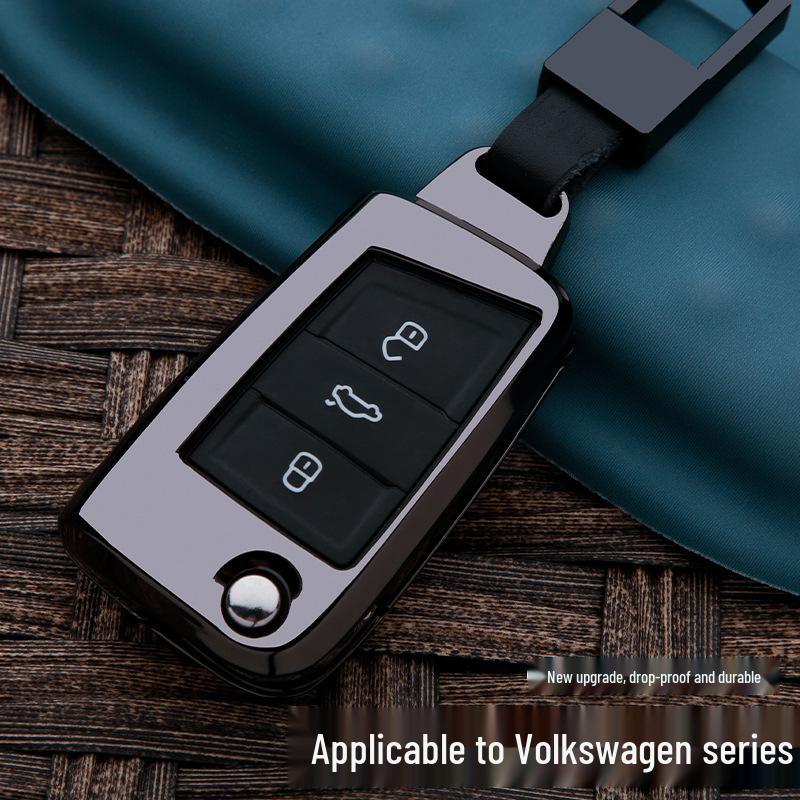 Volkswagen & Skoda Key Case for Sagitar, Tiguan, Passat, Tayron, Jetta, Magotan, Lavida, Bora