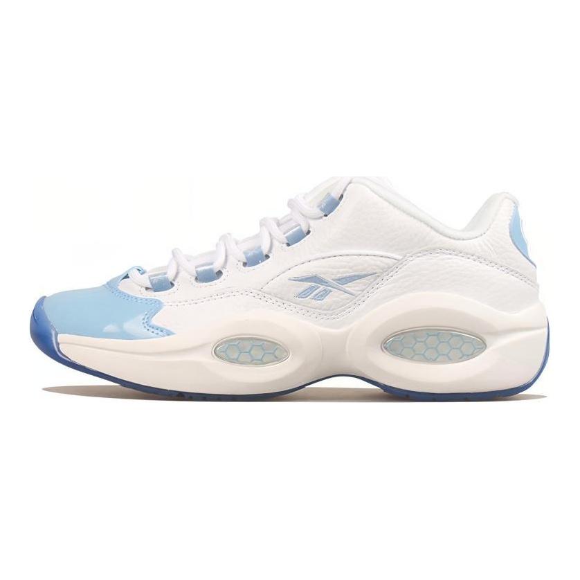 Reebok Вопрос Низкие лакированные кроссовки Carolina Blue FX5000