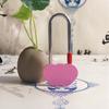 Модный замок в форме сердца, однотонный, износостойкий, компактный, навесной замок с пожеланиями, пара