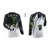 Mens Long Sleeve Cycling Jersey Quick Dry Mountain Bike MTB Trail Riding T-Shirt Outdoor Sports Apparel