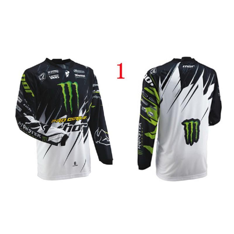 Mens Long Sleeve Cycling Jersey Quick Dry Mountain Bike MTB Trail Riding T-Shirt Outdoor Sports Apparel