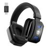 Gaming Wired and Low USB Bluetooth Wired 3WAY Gaming Detachable Noise Cancelling 45 Hours Continuous Bass Enhanced Xbox Black Headset, Wireless,