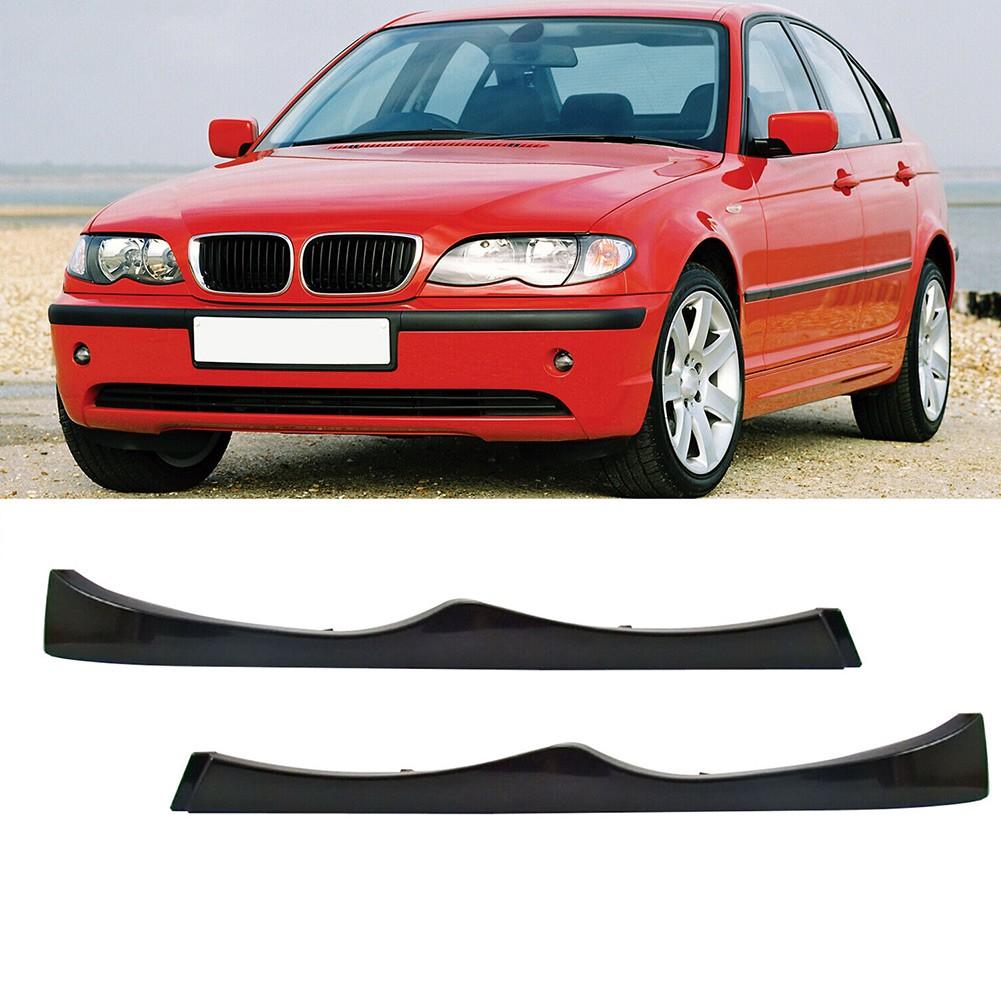 Аксессуары Черные Накладки на Фары из АБС-пластика Для BMW E46 325i