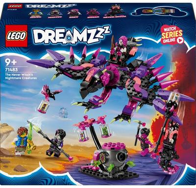 LEGO Конструктор DreamZzz – Кошмарные существа Неверной Ведьмы (71483)
