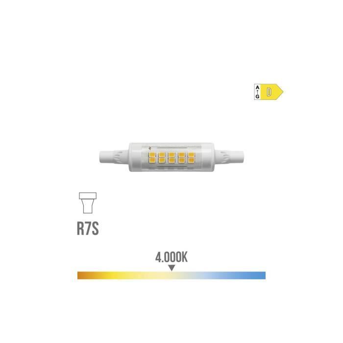 Linear LED Bulb 78mm R7S 5.5W 600Lm 4000K Daylight Ø1.5X7.8Cm Edm