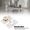 2Pcs Wardrobe Wood Door Sliding Door Wheel Stainless Steel Bearing Wheel Roller Pulley