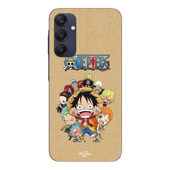 Coque Pour Samsung galaxy A25 Manga animé One Piece Straw Hat Crew Maniacase