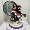 28cm Demon Slayer Anime Figure Up Art Mini Kamado Nezuko Figure Kanroji Mitsuri Action Figure Kimetsu No Yaiba Figurine Doll Toy
