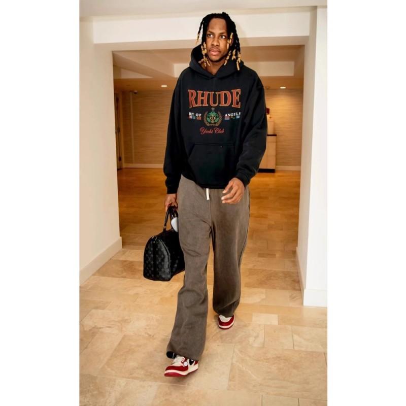 Mens Oversized Washed Cotton Hoodie With Vintage Graphic Print Loose Fit Streetwear Sweatshirt