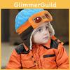 Stylish Kids Winter Aviator Hat Fleece-lined Earmuffs Warmth And Comfort