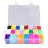 24 Color Fuse Beads Set 5mm Fuse Beading Kit with Pegboards Set Art Crafts Toys for Kids