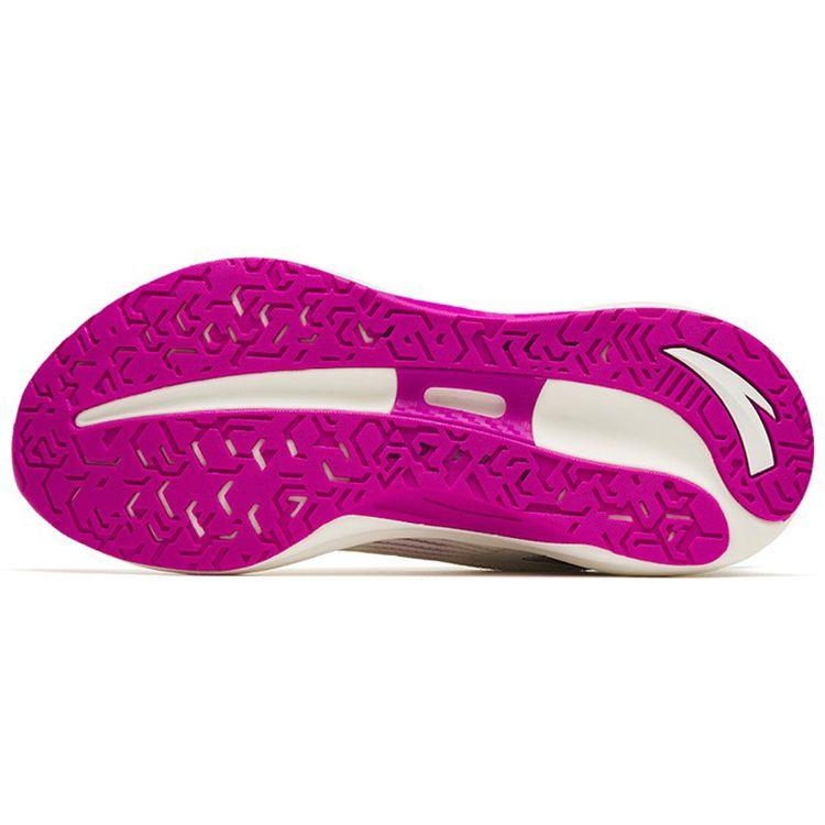 Anta Кроссовки Chuang 2.5 Mesh Cushioning Breathable Low-Touch для бега, женские, белые, серебристые, фиолетовые 122235582-5