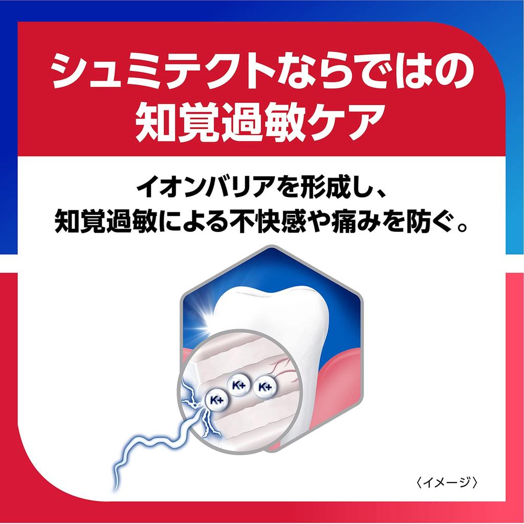 [Quasi-drug] Shumitect Periodontal Disease Double Care EX Double Mint Toothpaste for Sensitive Teeth, High Concentration Fluoride (1450ppm) 2 Bottles