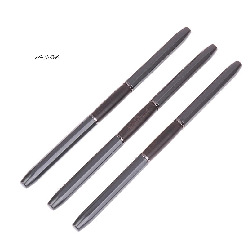 Набор кистей для дизайна ногтей с двойным концом, кисть-лайнер для УФ-геля и клей, инструмент для фототерапевтического маникюра, двусторонняя ручка для рисования для дизайна ногтей