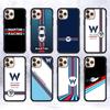 Чехол для телефона M-Martini Racing с горизонтальной полосой из ПК+ТПУ для IPhone 11 12 13 14 15 16 17 Plus Pro Max