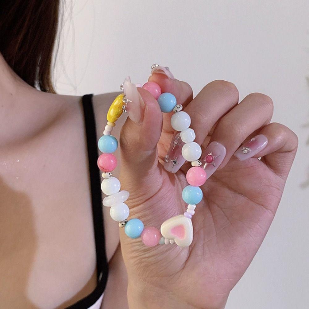 Korean Style Women Jewelry Accessories Liuli Star Charms Bracelet Jewelry Accessories Girls